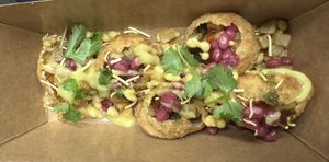 Vegan Dahi Puri  at Madame Tiger - Food Stand in Calgary