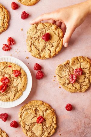 Raspberry Cookie at Bakerina  in Oslo