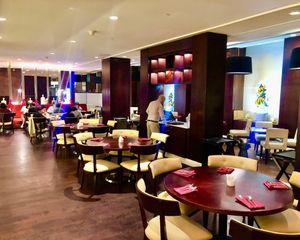 Interior at Makan Restaurant in Dubai