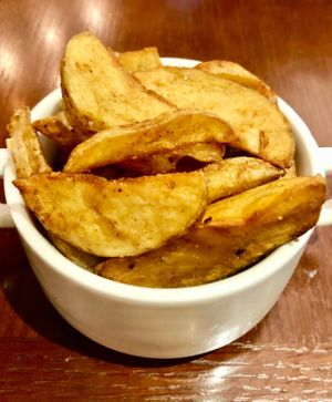 Potato wedges  at Makan Restaurant in Dubai