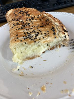  Cheese and onion pasty  at Relevance in Leeds