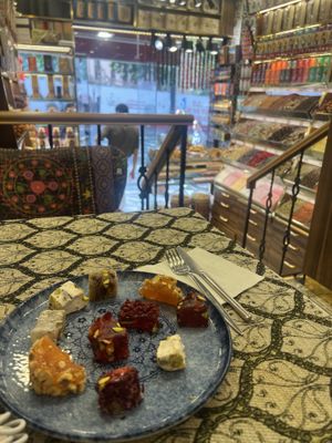   at Sadrazam Turkish Delight & Cafè in Istanbul