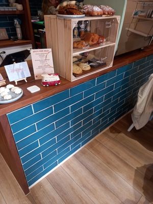 Counter at Noch Coffee Co in Dundee
