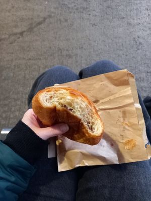 Vegan pain au chocolat at Noch Coffee Co in Dundee