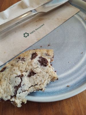 The cookie was very nice. at Noch Coffee Co in Dundee