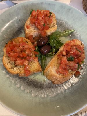 Bruschetta   at Osteria Terrarossa in Hennef