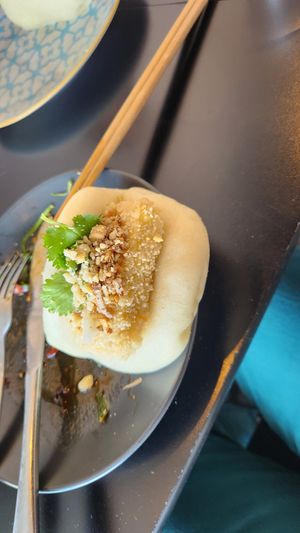 Tofu bao at Lucky Bao in Mermaid Waters