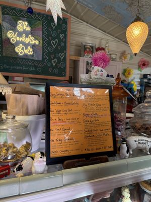 Menu   at The Yorkshire Deli  in Kingston Springs