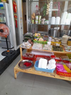 Kitchen at Phở chay 41 in Ho Chi Minh City