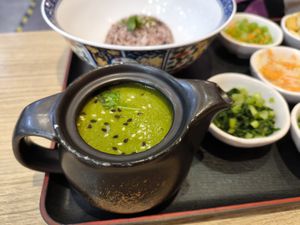 Very nice and thick Lei Cha at Simple Life - AEON Bukit Ting in Klang