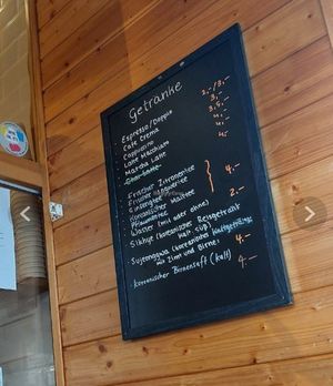 Drinks menu at Sunbap - Pop Up in Frankfurt