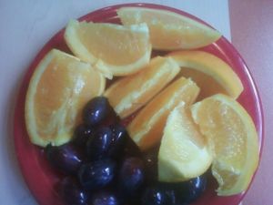 They usually have some fruit available. at Sweet Tomatoes in Naples