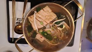 Mushroom broth...yum at Big Way Hot Pot (大味)- Robson in Vancouver