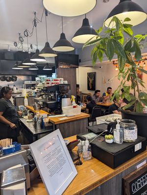 Decor at Starving Artist in Toronto