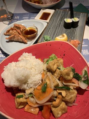 Veggie tofu  at Akakiko  in Vienna