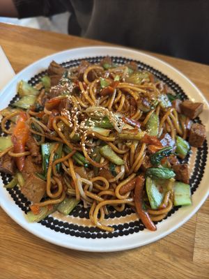 Chow mein  at Noodle Story  in Helsinki