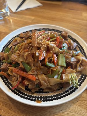 Chow fen  at Noodle Story  in Helsinki