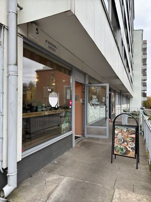 Outsidee  at Noodle Story  in Helsinki