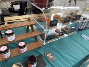 Dulche de leche and puffed pastries + cookies at Inclusive Bites in Nieuwegein