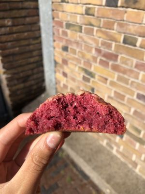red velvet cookie   at Inclusive Bites in Nieuwegein