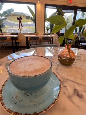 Latte  at Green Table Cafe - Fairfax in Los Angeles