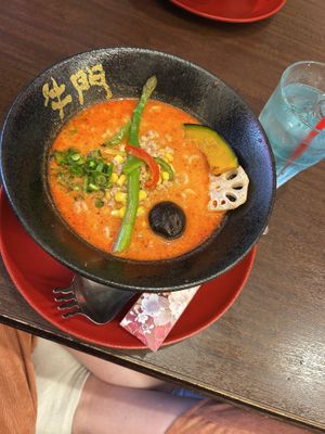   at Gyumon Halal Ramen Asakusa in Tokyo