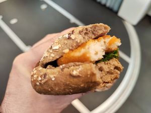 Backvish sandwich at Nordsee - Shopville - Hbf in Zurich