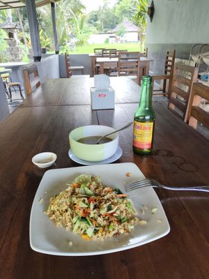 My 30k IDR meal and drink. YUMMIE at Sai Prema in Gianyar