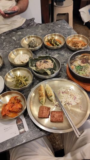Vegan Menu at Hangaram in Seoul