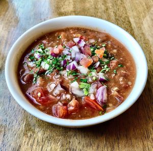 Foul moudamas  at Ostro in Dubai