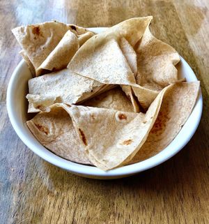 Chappatis at Ostro in Dubai