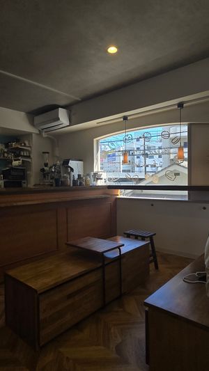 Interior at sumica in Osaka