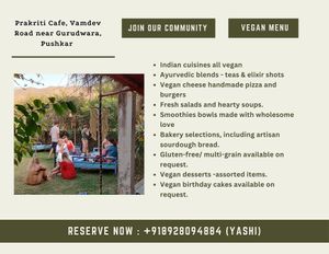  at Prakriti Cafe by Ecolivinghomes in Pushkar