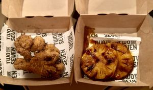 Cauliflower takeout   at Two Six Seven in Gaborone