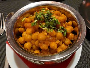 Channa Masala at Himalaya Restaurant Vecrīga in Riga