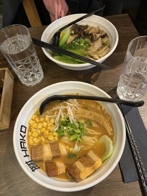 vegan ramen 🍜   at Hako Ramen in Hamburg