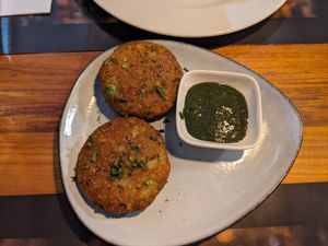 Aloo tikkly at INDIkitchen in Quarteira