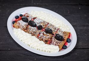  at Lucy's Crepes  in Fremont