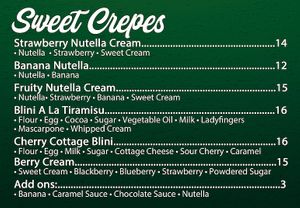  at Lucy's Crepes  in Fremont