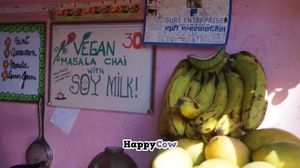 Vegan Masala Chai at The Juice House in Rishikesh