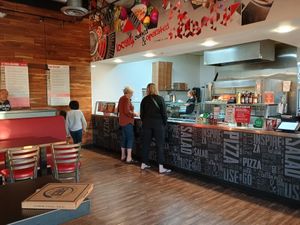 Indoors at Fired Pie in Chandler