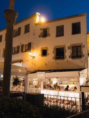 Restaurant at El Petit in Tossa De Mar