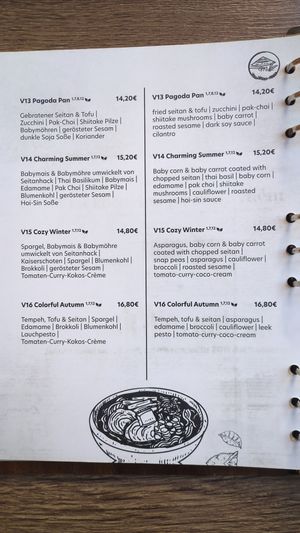 Menu III (March 2025) at Mi Restaurant in Aachen