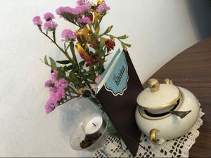 inside at Cafe Hibiskus in Cologne