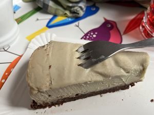 Raw lemon pie!   at Cafe Hibiskus in Cologne