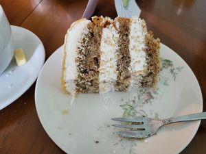 Marzipan Torte at Cafe Hibiskus in Cologne