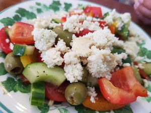 Greek Salad at Cafe Hibiskus in Cologne
