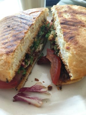 Ziegenkeese Agave Panini  at Cafe Rotkehlchen - Venloer Str in Cologne