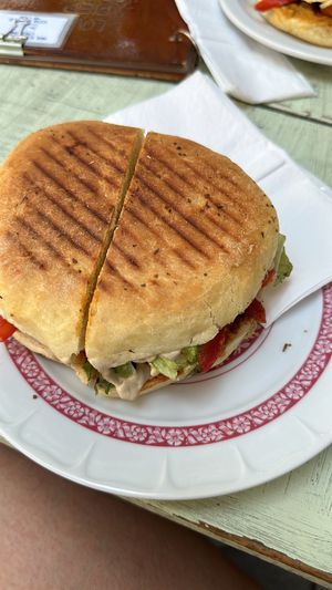  Tempeh panini  at Cafe Rotkehlchen - Venloer Str in Cologne