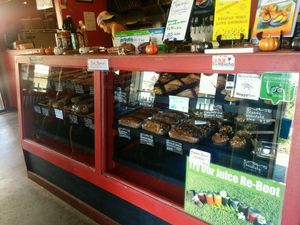Goodies display at Evolution Bakery and Cafe in Kailua Kona